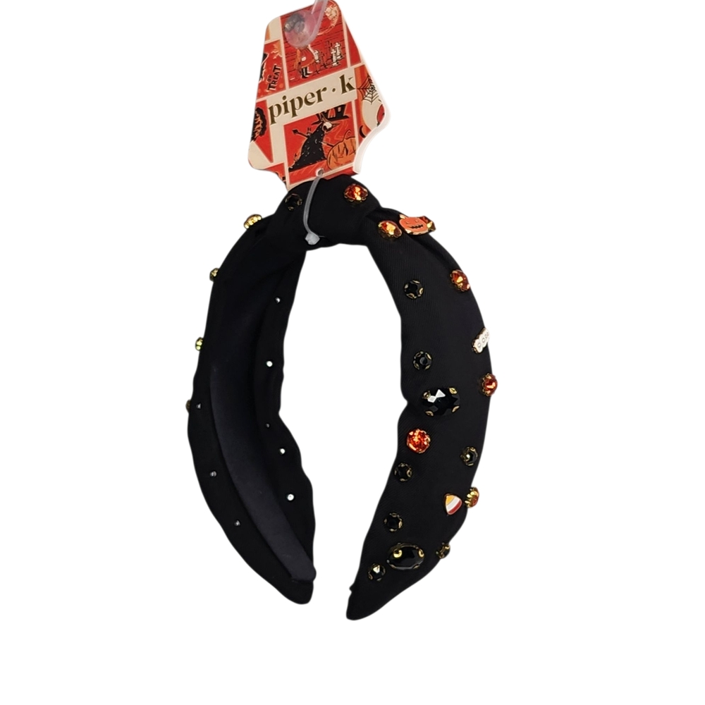 Piper K Rhinestone Embellished Halloween Theme Headband